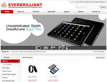 Tablet Screenshot of everbrilliant.com